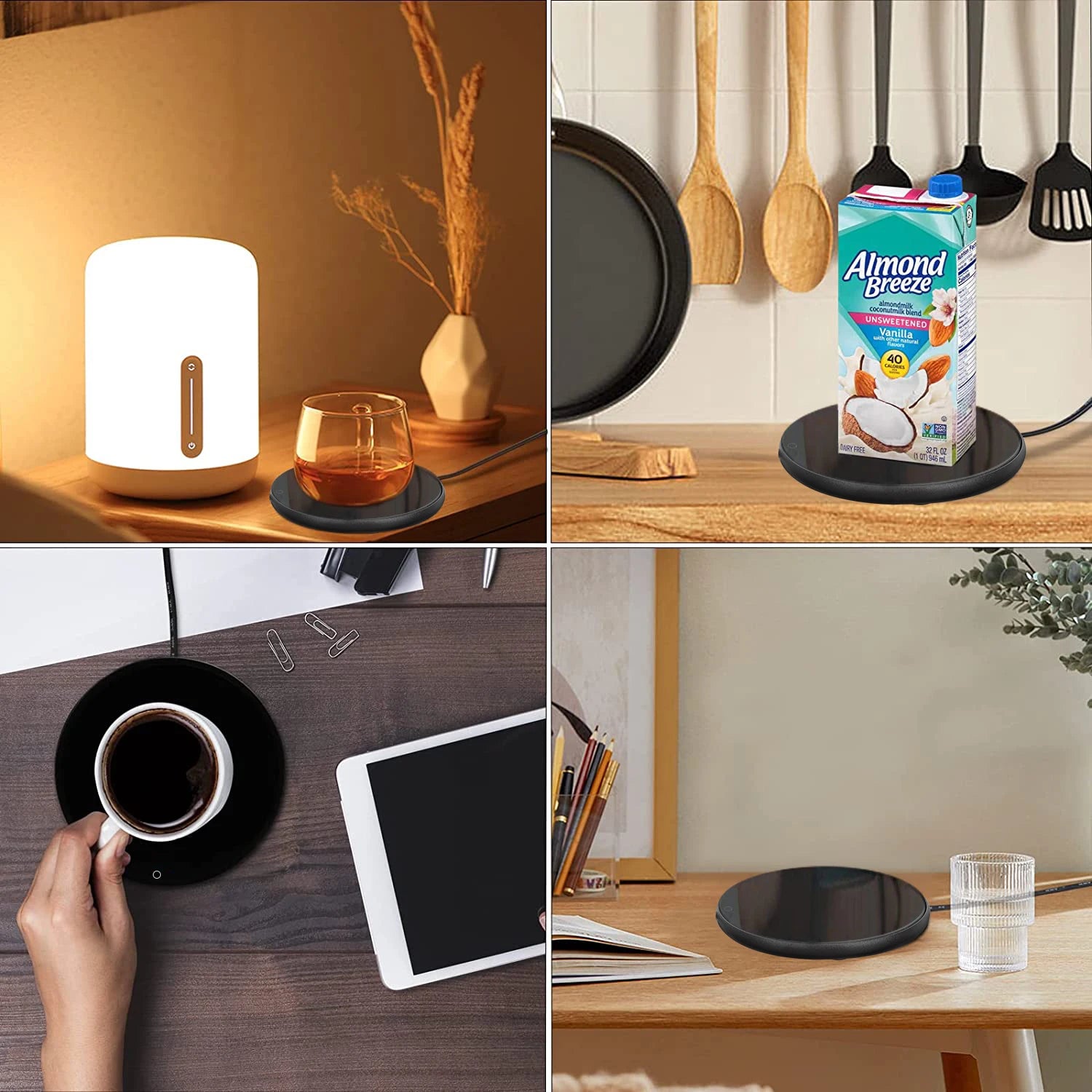 USB Coffee Cup Warmer – Electric Mug Heater for Coffee, Tea, Milk & Water